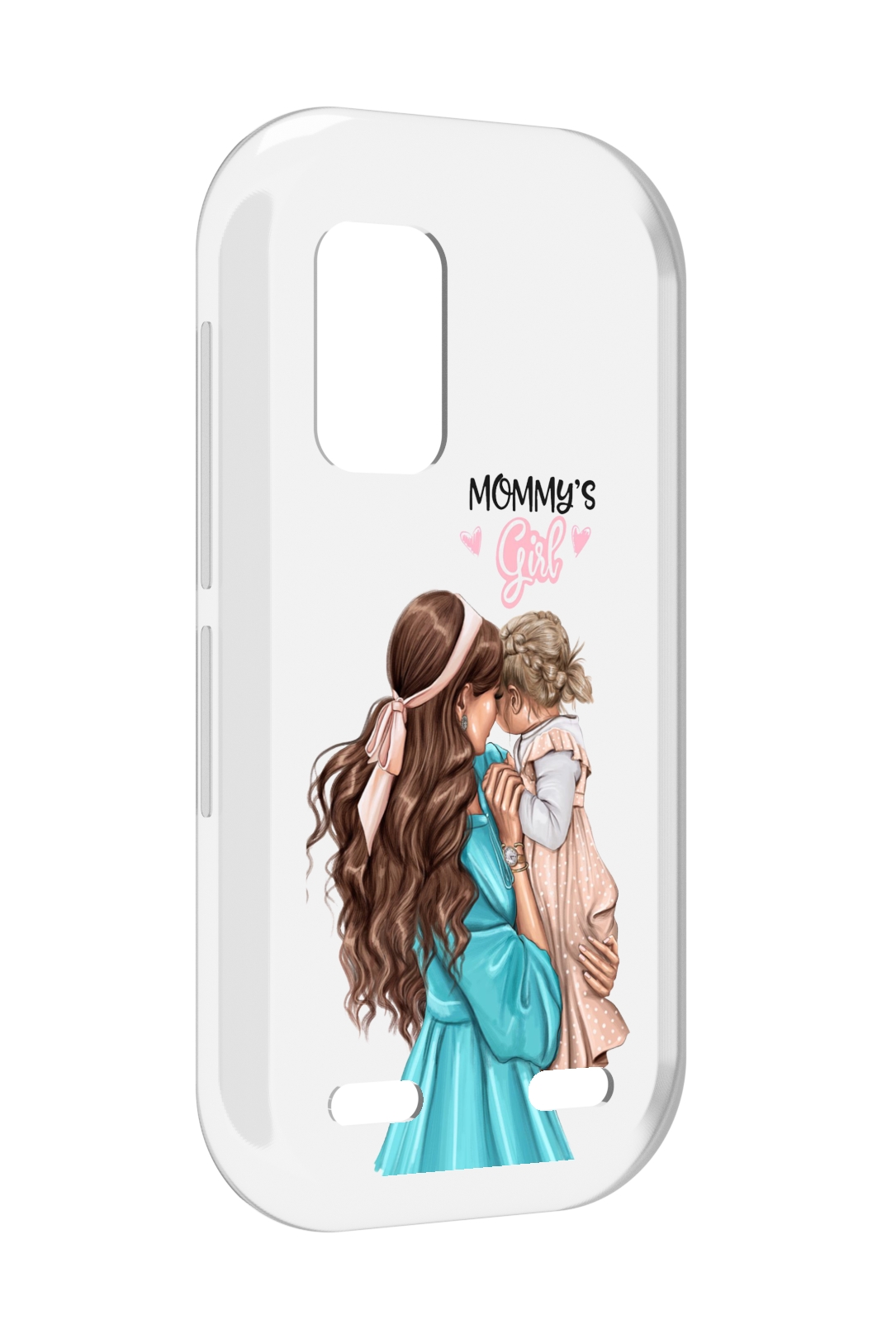 

Чехол MyPads Мама-девочки женский для UleFone Armor X10 / X10 Pro, Прозрачный, Tocco