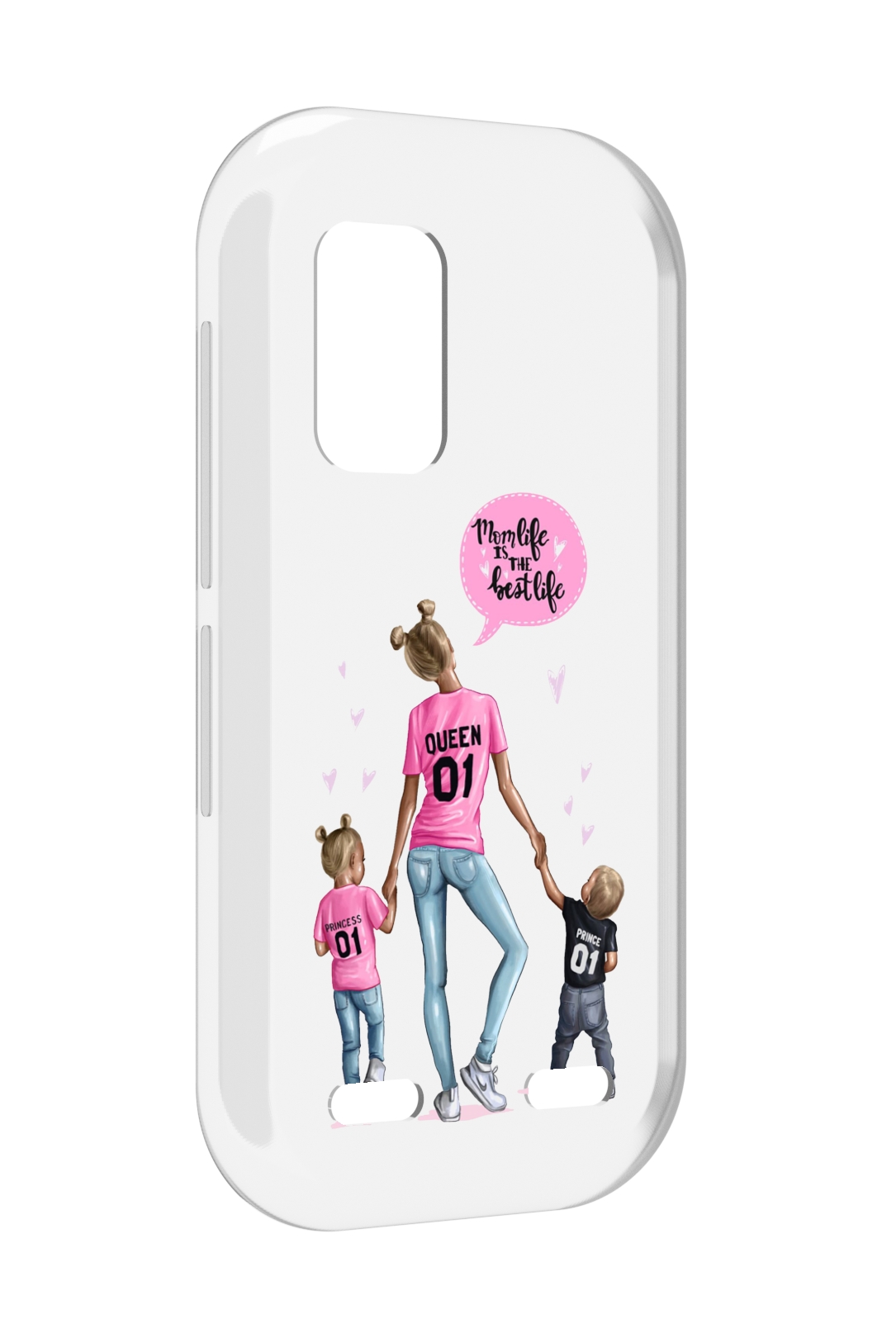 

Чехол MyPads Мама-королева женский для UleFone Armor X10 / X10 Pro, Прозрачный, Tocco