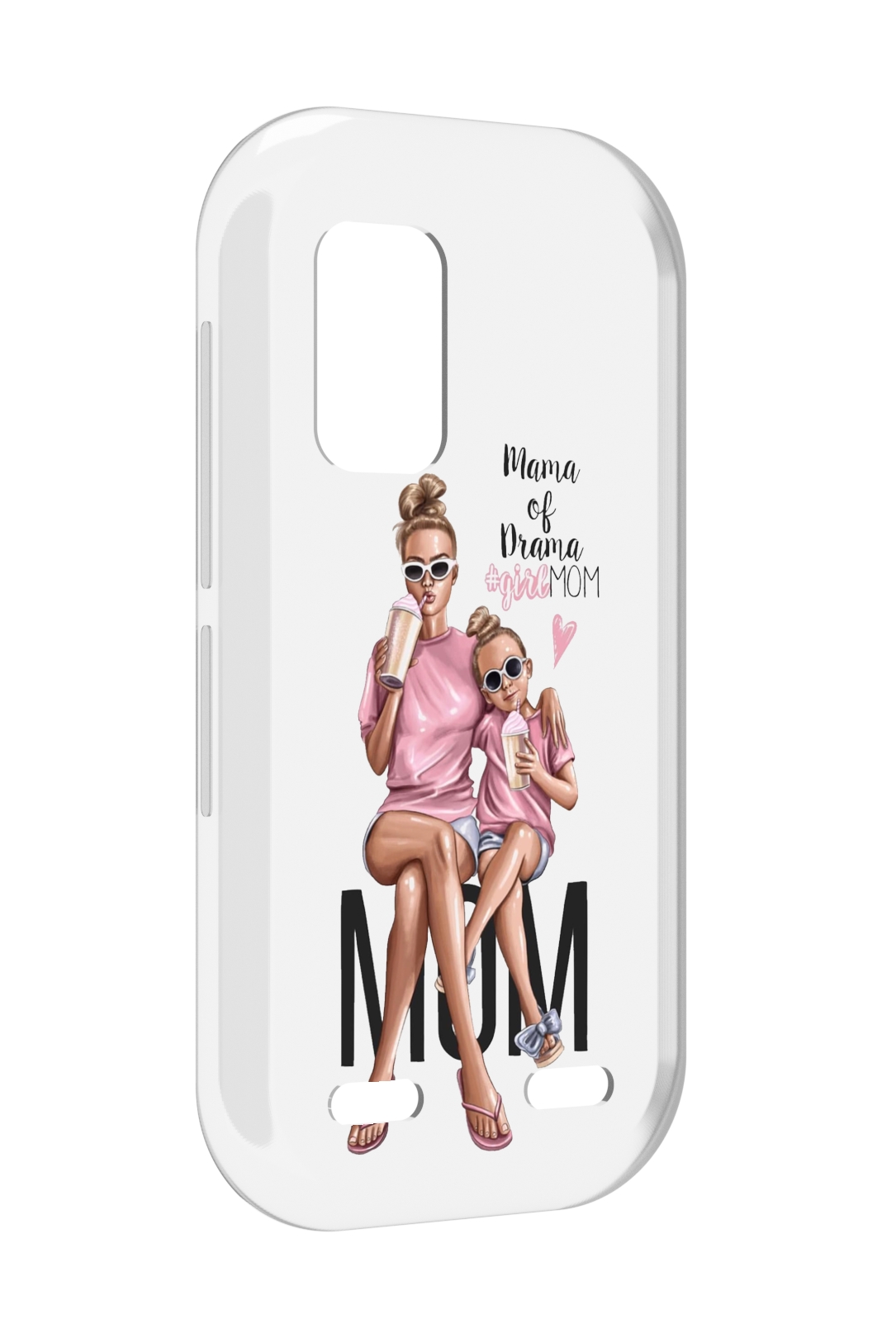 

Чехол MyPads Мама-мечты женский для UleFone Armor X10 / X10 Pro, Прозрачный, Tocco