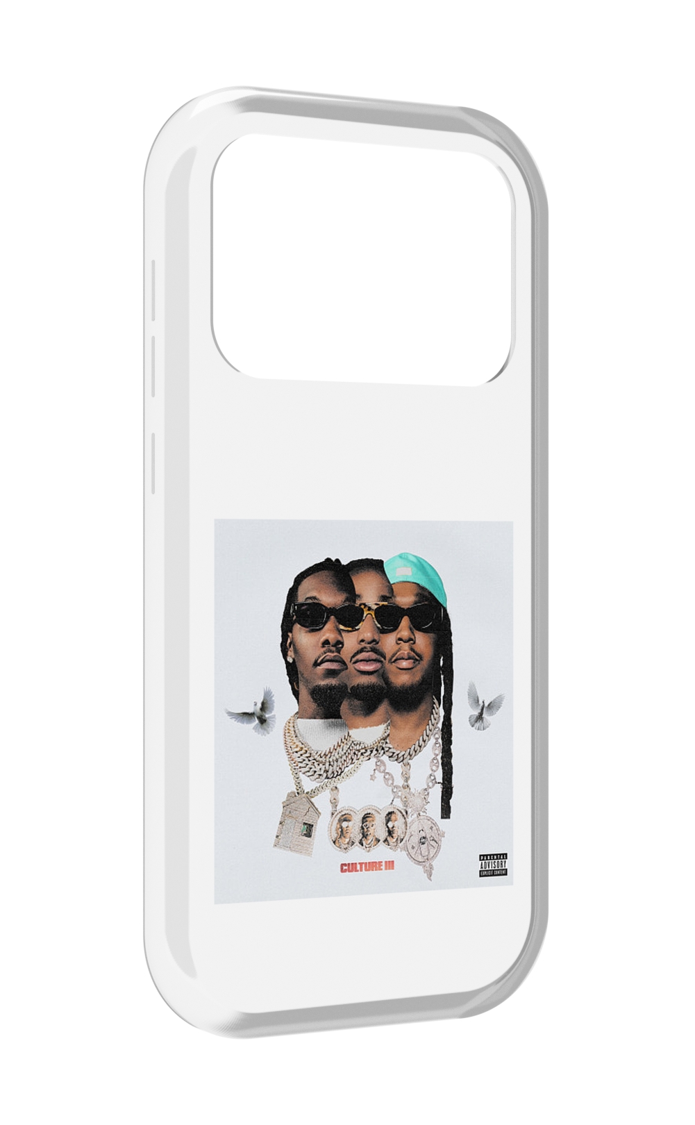 

Чехол MyPads Migos - Culture III для Oukitel F150 Air1 Pro / F150 Air1, Прозрачный, Tocco