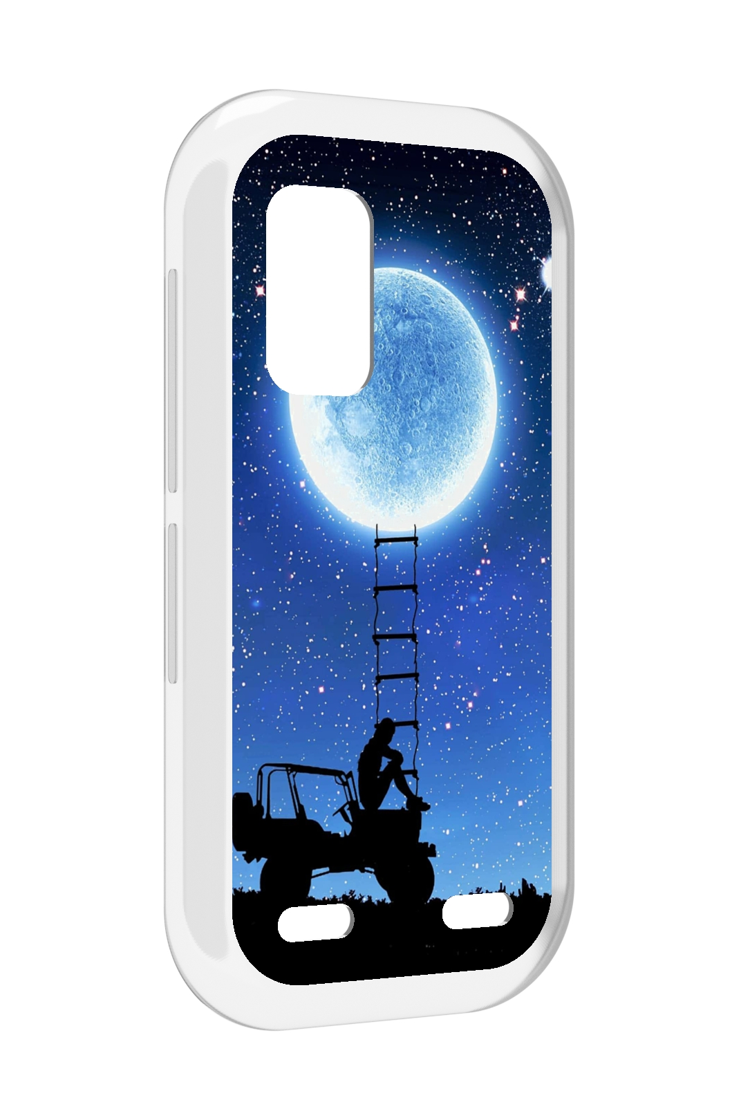 

Чехол MyPads Машина-на-лун для UleFone Armor X10 / X10 Pro, Прозрачный, Tocco