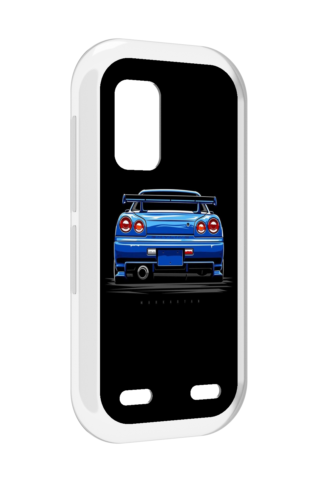 

Чехол MyPads Машина-синяя мужской для UleFone Armor X10 / X10 Pro, Прозрачный, Tocco
