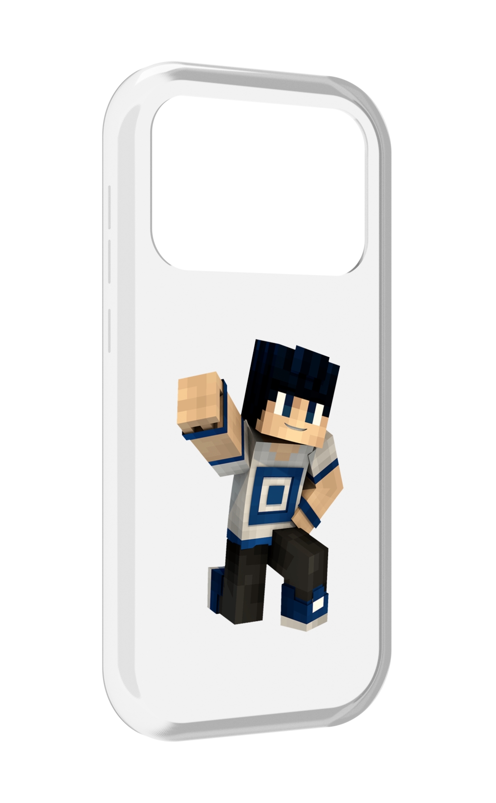 

Чехол MyPads Minecraft-1 для Oukitel F150 Air1 Pro / F150 Air1, Прозрачный, Tocco