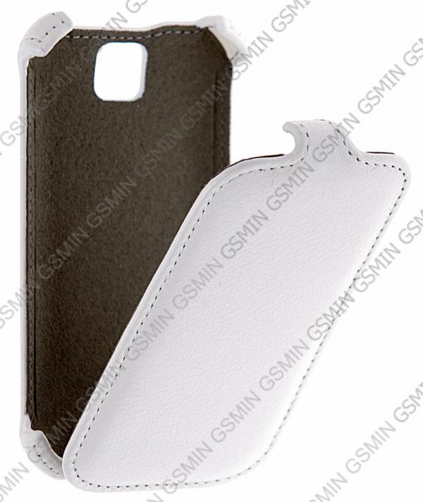 

Кожаный чехол для Fly IQ 430 Evoke Armor Case (Белый)