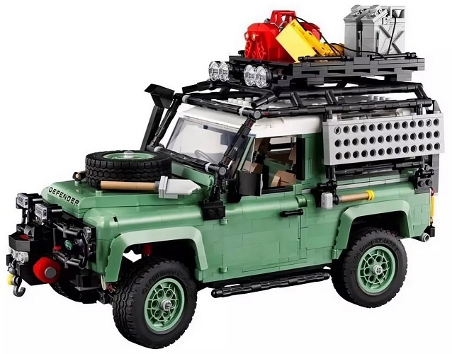 Конструктор LEGO Icons 10317 Land Rover Classic Defender 90 bruder внедорожник land rover defender