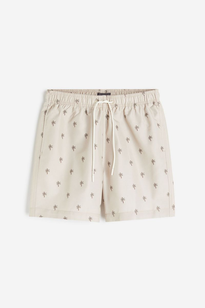 

Повседневные шорты мужские H&M 0944718 бежевые XS, Бежевый, 0944718
