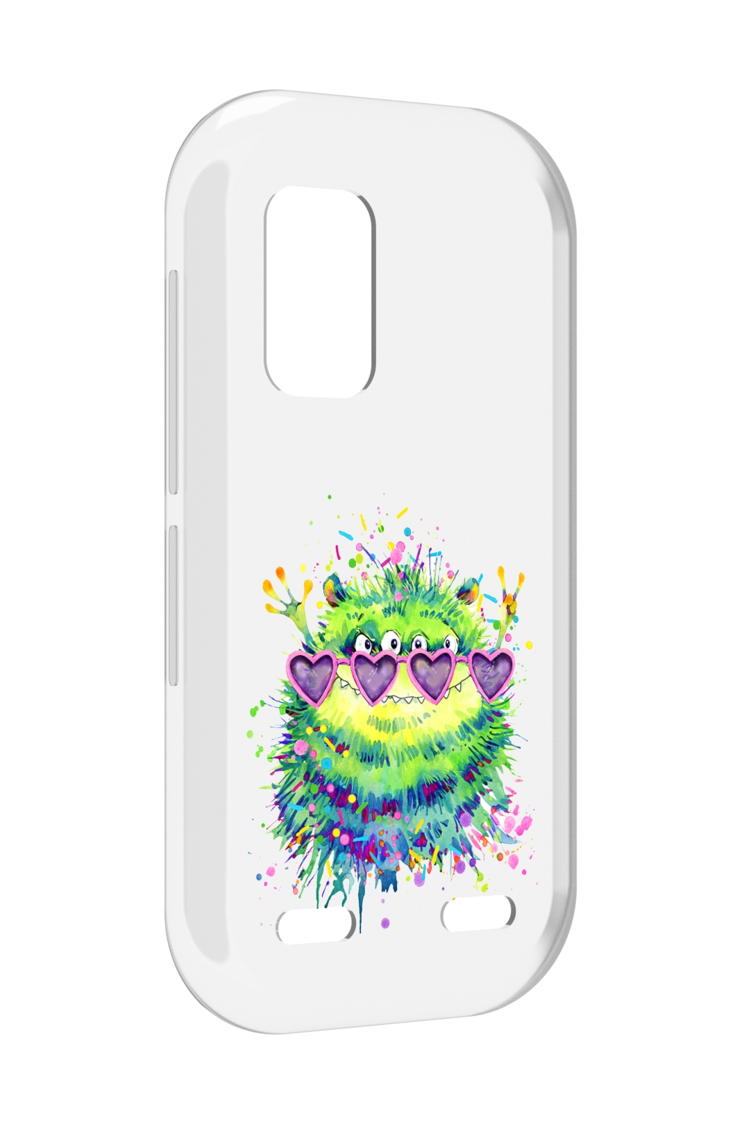 

Чехол MyPads Пушистый персонаж для UleFone Armor X10 / X10 Pro, Прозрачный, Tocco