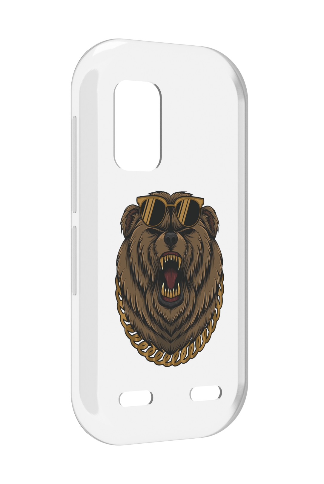 

Чехол MyPads Медведь-в-очках-2 для UleFone Armor X10 / X10 Pro, Прозрачный, Tocco