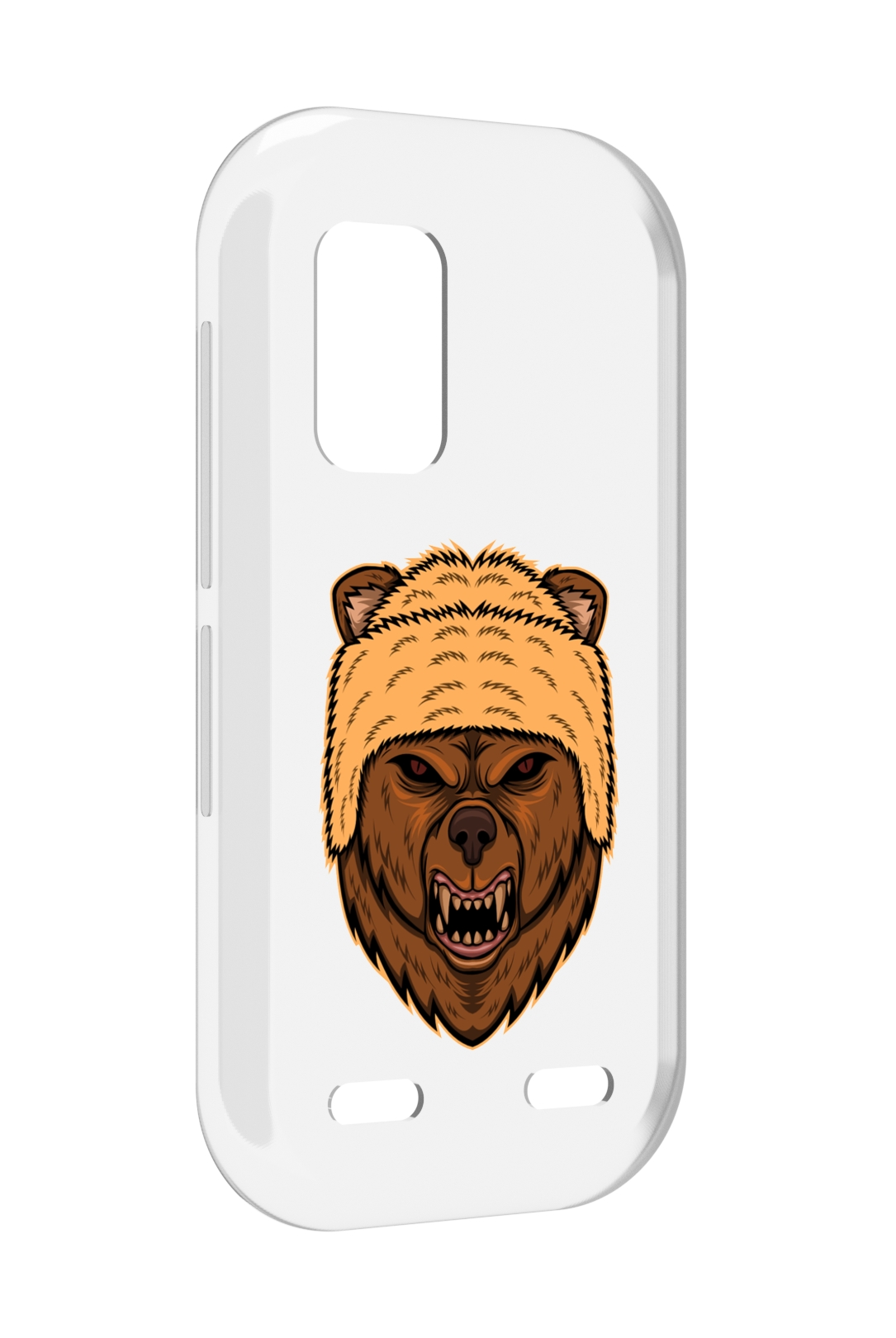 

Чехол MyPads Медведь-в-шапке для UleFone Armor X10 / X10 Pro, Прозрачный, Tocco