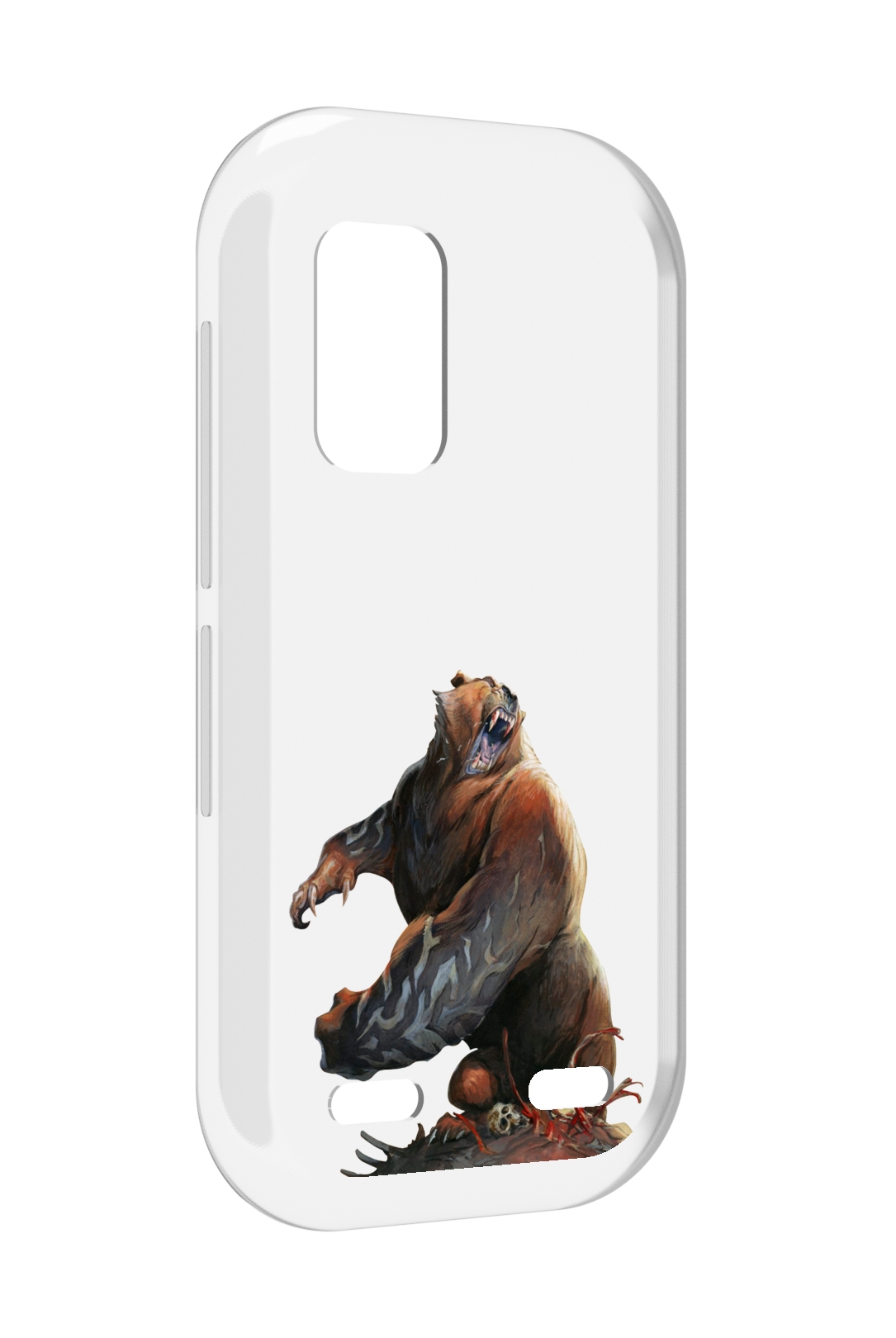 

Чехол MyPads Медведь-жестокий для UleFone Armor X10 / X10 Pro, Прозрачный, Tocco