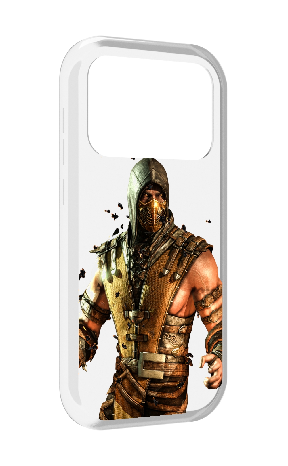 

Чехол MyPads Mortal Kombat scorpion для Oukitel F150 Air1 Pro / F150 Air1, Прозрачный, Tocco