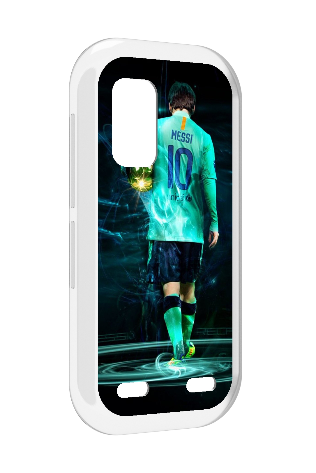 

Чехол MyPads Месси мужской для UleFone Armor X10 / X10 Pro, Прозрачный, Tocco