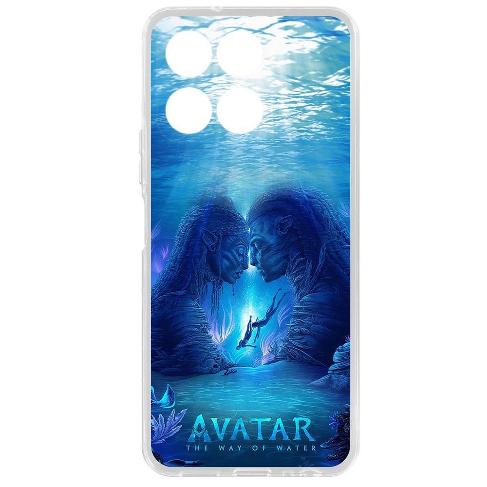 

Чехол-накладка Krutoff Clear Case Аватар - Рифы для Honor X6a, Прозрачный