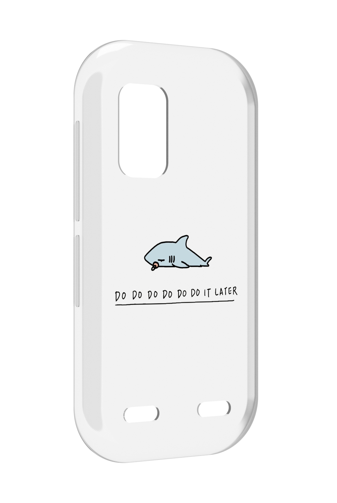 

Чехол MyPads Мини-акула для UleFone Armor X10 / X10 Pro, Прозрачный, Tocco
