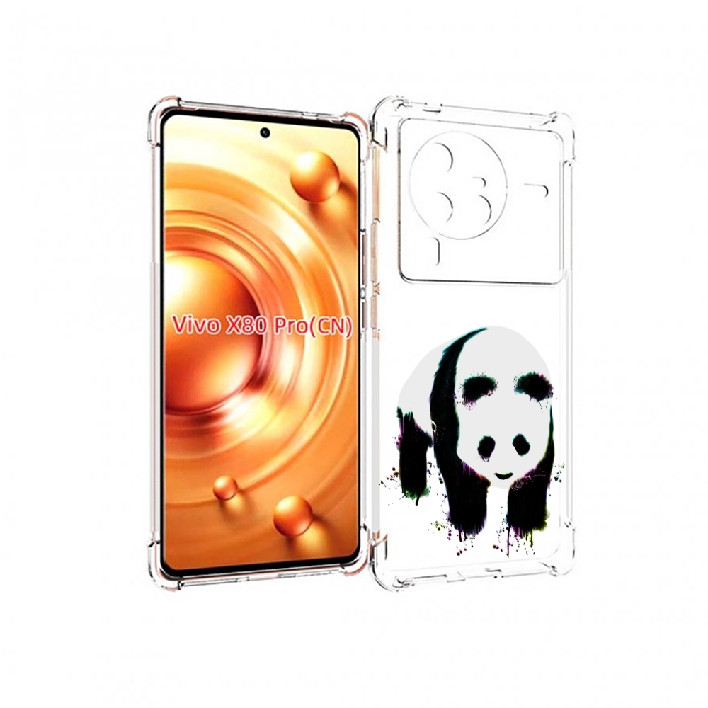 

Чехол MyPads панда в акварели для Vivo X80 PRO, Прозрачный, Tocco