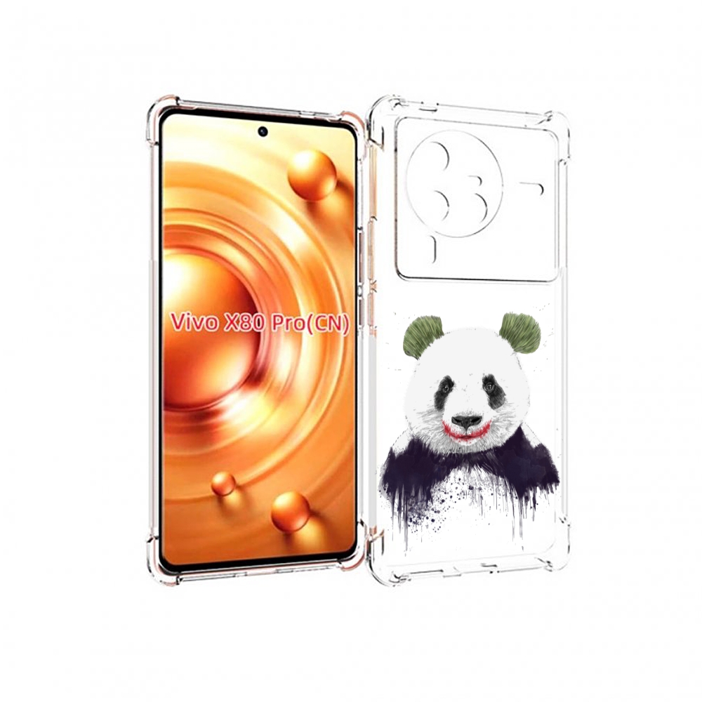 

Чехол MyPads панда джокер для Vivo X80 PRO, Прозрачный, Tocco