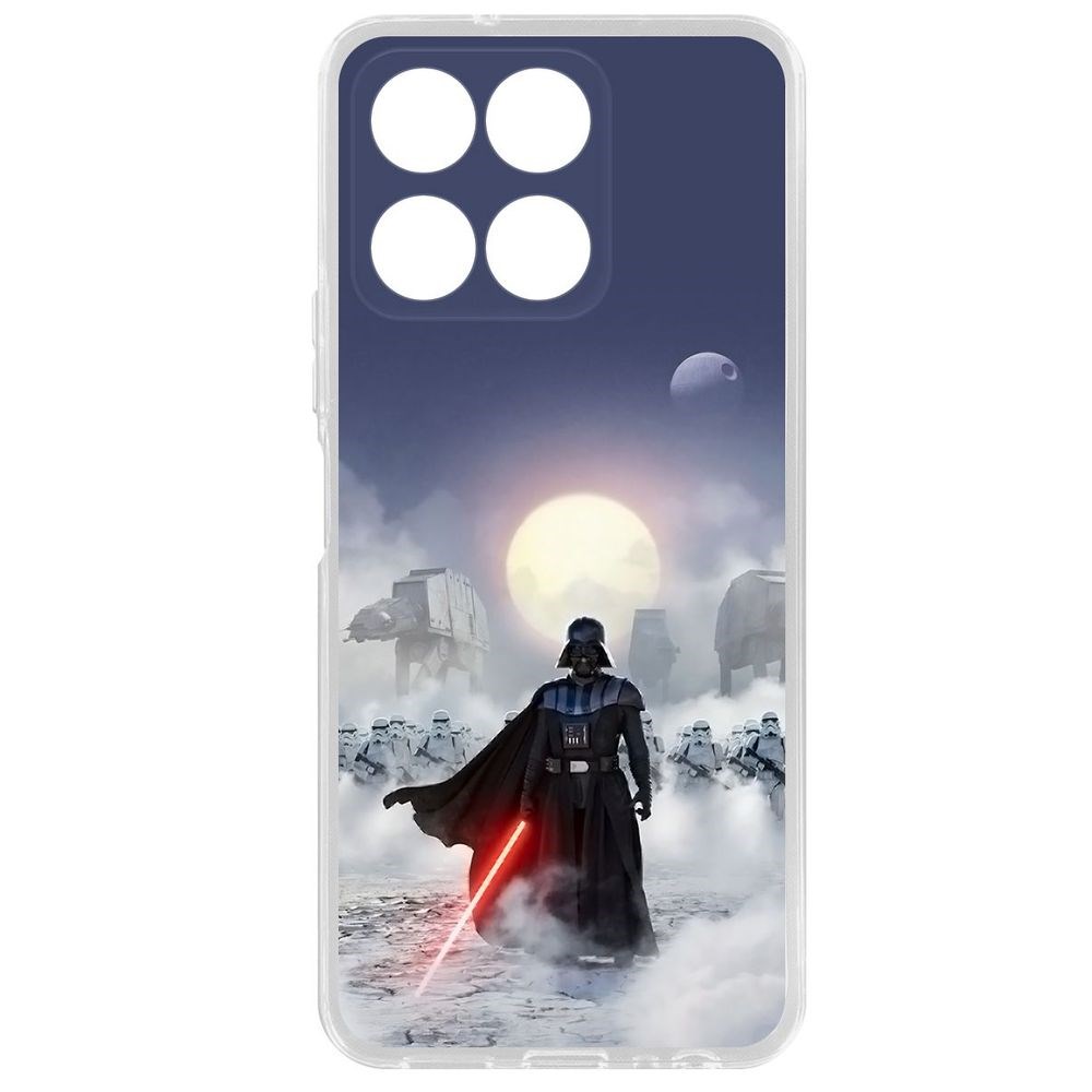 Чехол-накладка Krutoff Clear Case Звездные Войны. Дарт Вейдер для Honor X6a