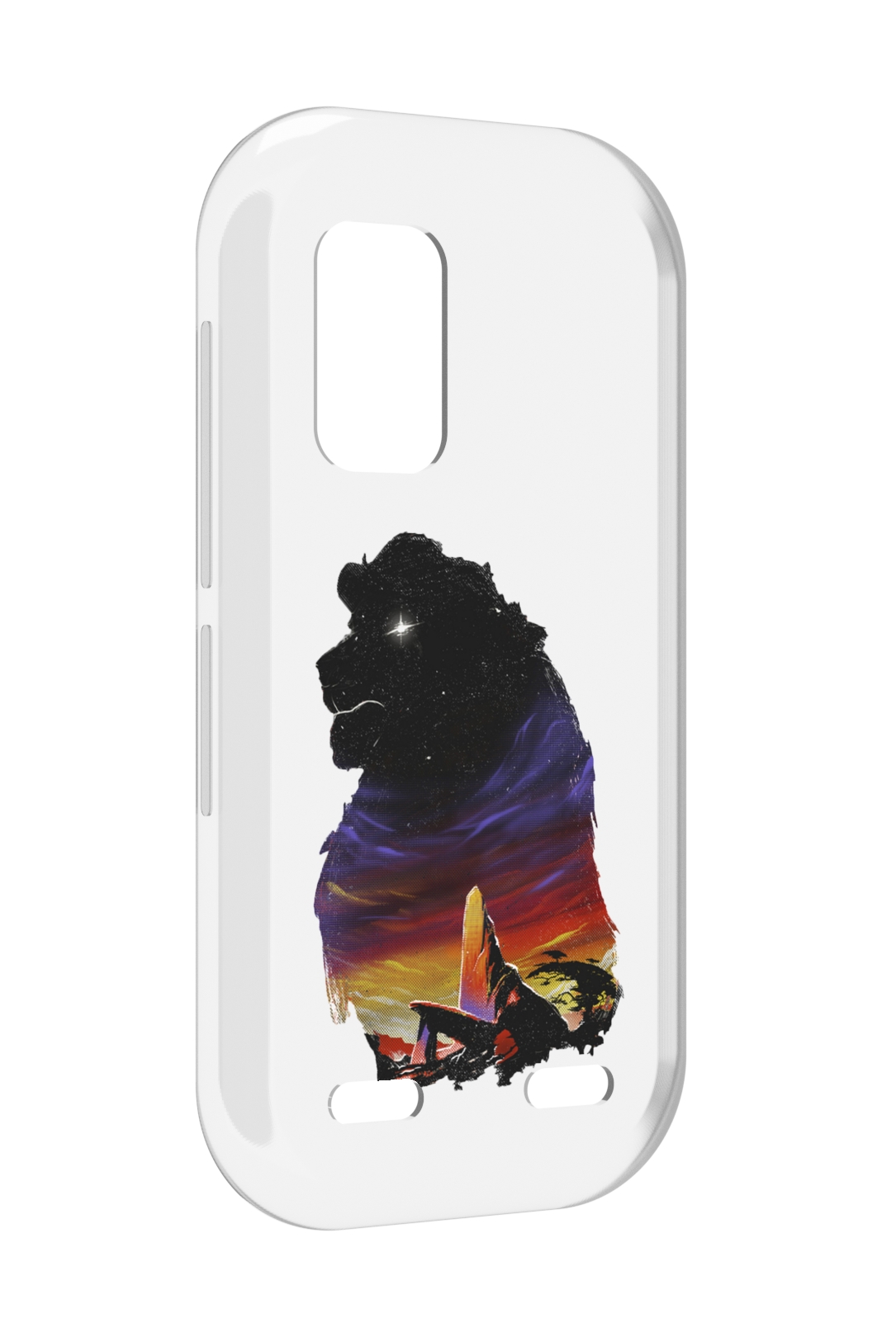 

Чехол MyPads Муфаса для UleFone Armor X10 / X10 Pro, Прозрачный, Tocco