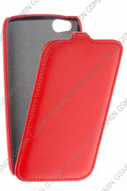 

Кожаный чехол для Fly IQ 4410 Quad Phoenix Armor Case "Full" (Красный)