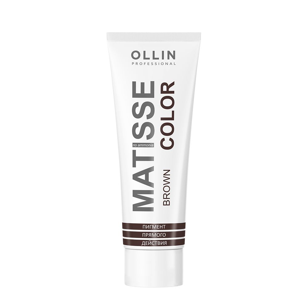 Краска для волос Ollin Professional Matisse Color Коричневый 100 мл форма силиконовая для леденцов котики 16 5×11×1 7 см 8 ячеек с палочками коричневый