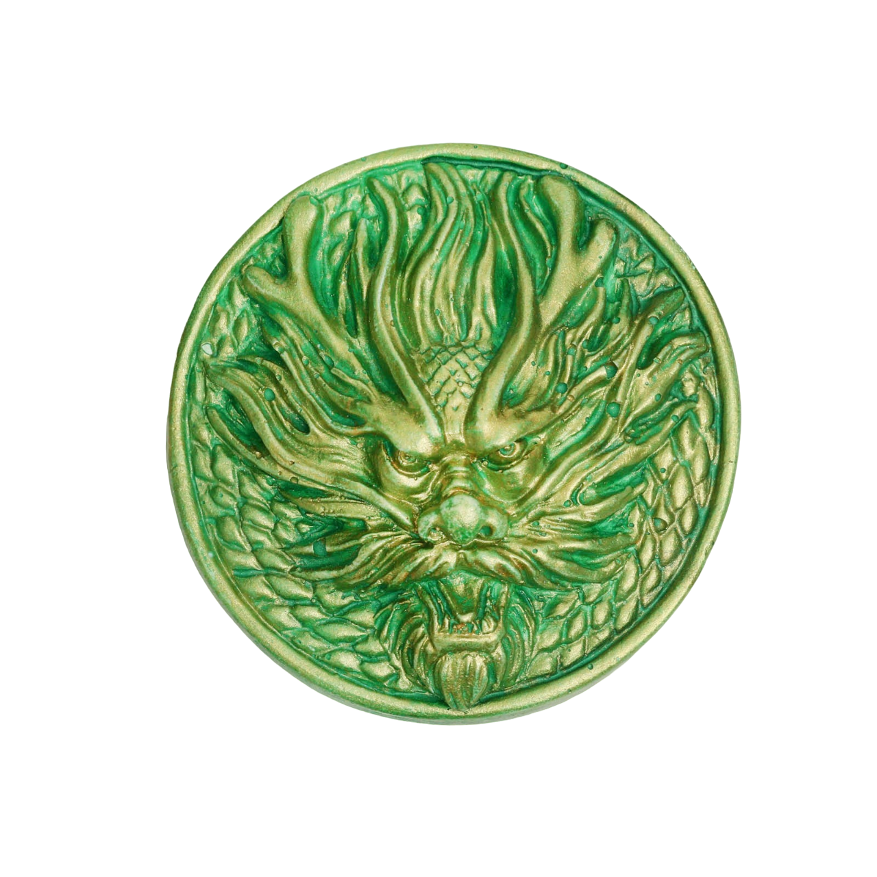 Новогодняя фигурка Хорошие сувениры Медальон дракон 941097 7,5x7,5x2 см