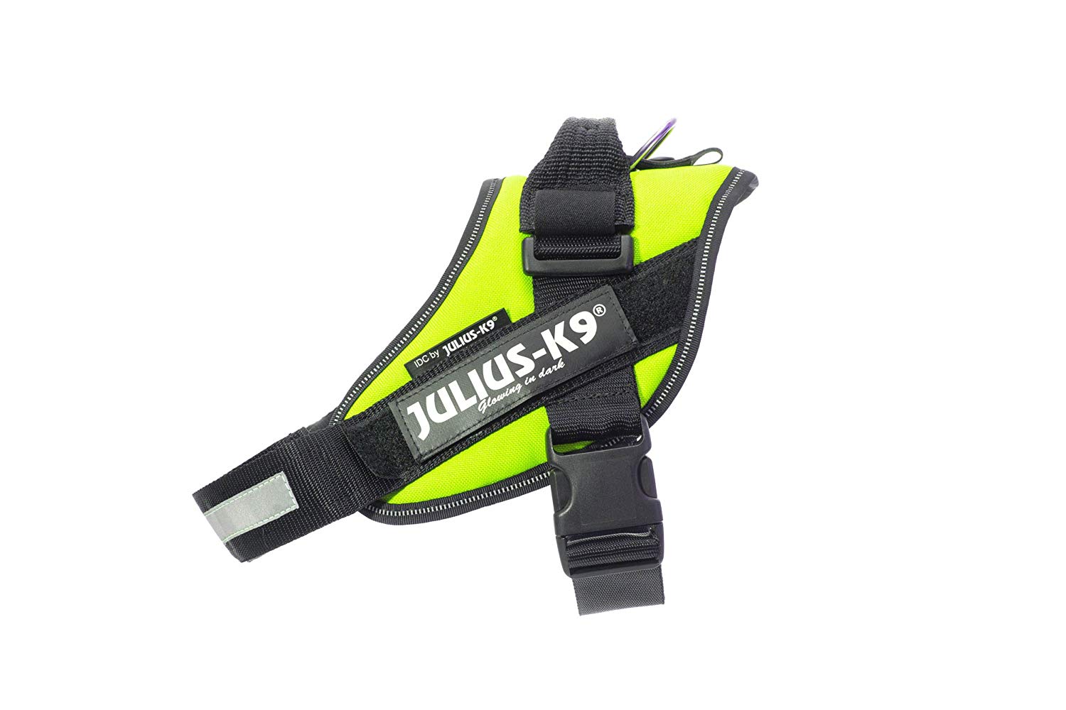 Шлейка для собак Julius-K9 IDC®-Powerharness 3, полиэстер, зеленый, 82-115см/ 40-70кг