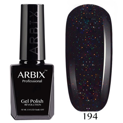 

Гель-лак Arbix №194 Тёмная Галактика