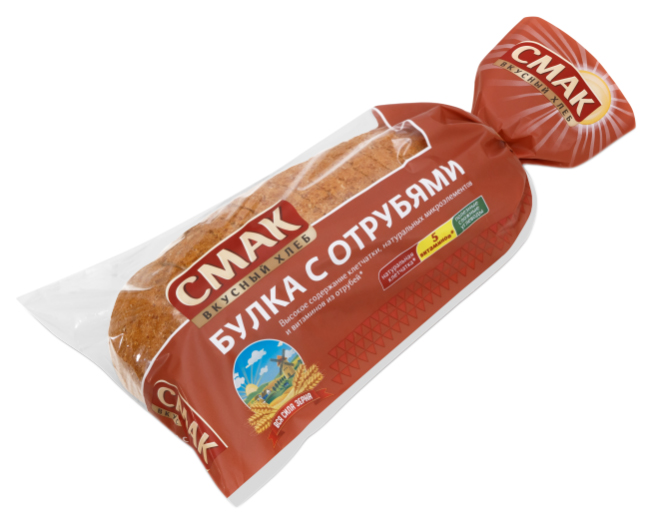 

Хлеб белый Смак отруби 300 г
