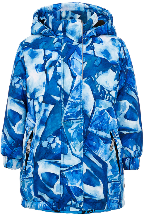 фото Пальто для девочки button blue, цв.синий, р-р 104