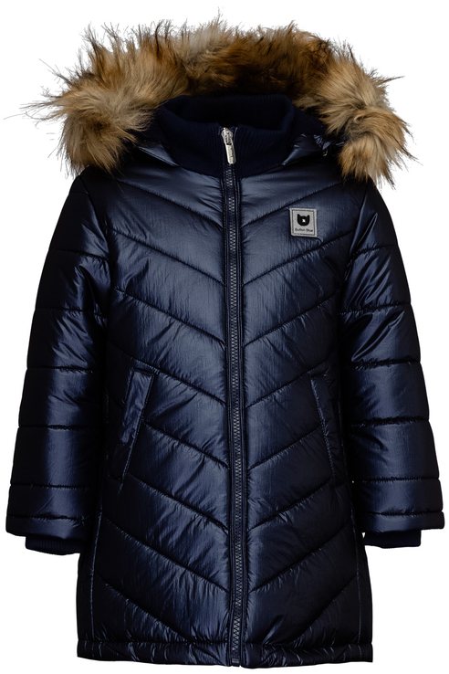 

Пальто для девочки Button Blue, цв.синий, р-р 104, 219BBGC45021000