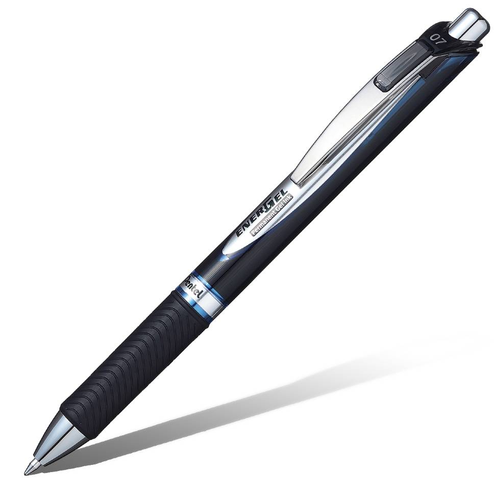 фото Автоматическая гелевая ручка energel, черный стержень pentel