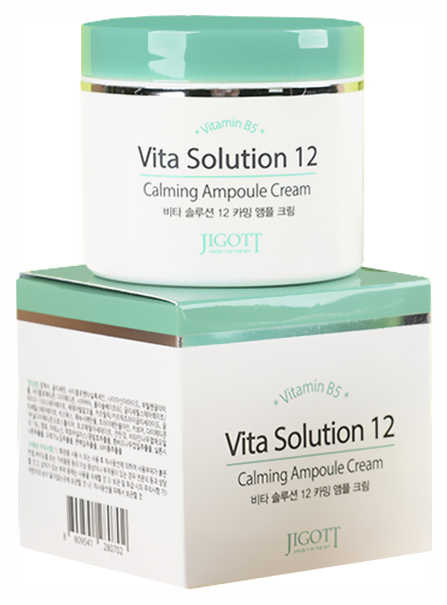 Крем для лица Jigott успокаивающий, ампульный 100 мл крем с комплексом витаминов vita ceb12 cream