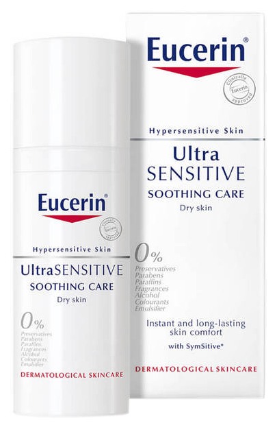 фото Крем для лица для чувствительной кожи eucerin ultrasensitive