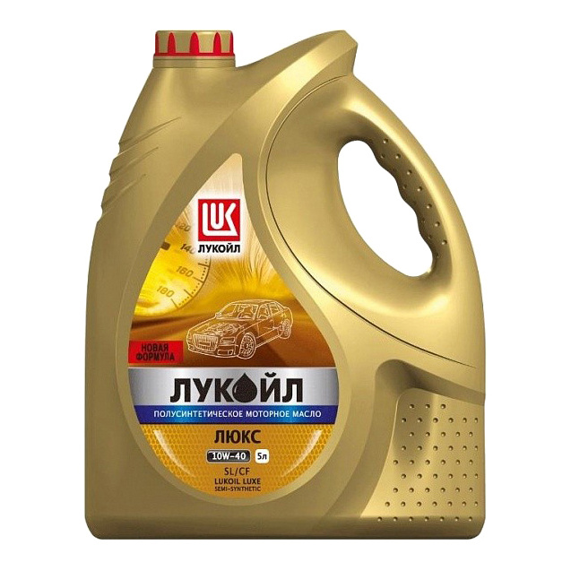 фото Моторное масло lukoil люкс турбо дизель 10w-40 cf 5л