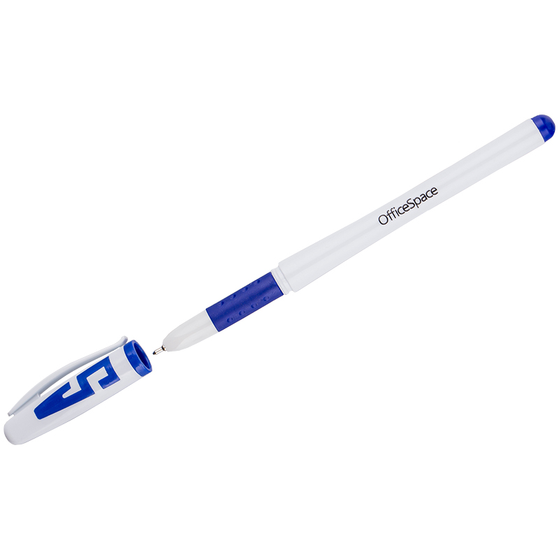 Ручка гелевая OfficeSpace GP777BU_3185, синяя, 1 мм, 1 шт.