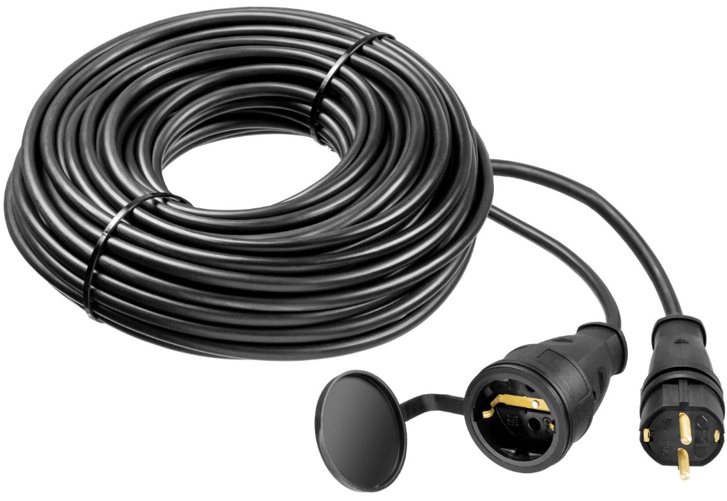 

Удлинитель-шнур RC 315, 10 м, 3700 Вт, 1 гнездо, IP44, КГ 3х1,5 мм2, STAYER