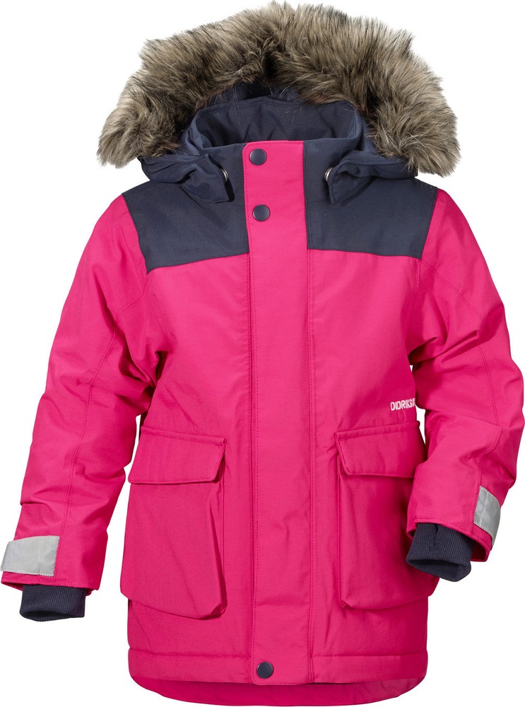 фото Куртка зимняя didriksons цв. розовый, р. 140