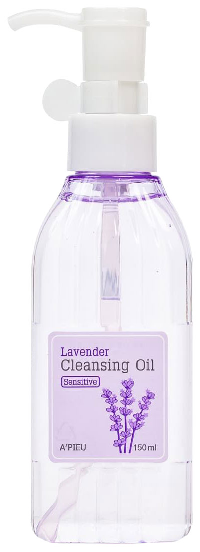 фото Масло гидрофильное для лица a'pieu lavender cleansing oil, sensitive 150 мл