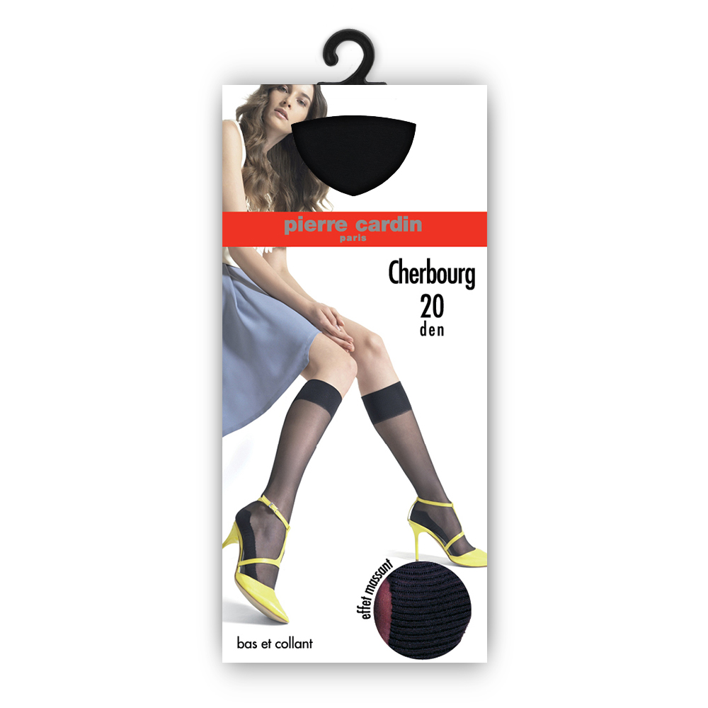 фото Гольфы женские pierre cardin cherbourg 20 черные 2