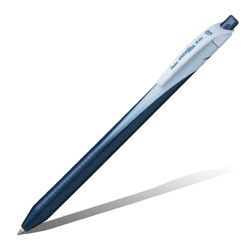 

Ручка гелевая Pentel EnerGel PBL437-СA, темно-синяя, 0,7 мм, 1 шт.