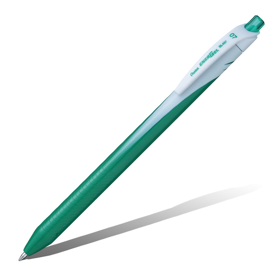 

Ручка гелевая Pentel EnerGel PBL437-D, зеленая, 0,7 мм, 1 шт.