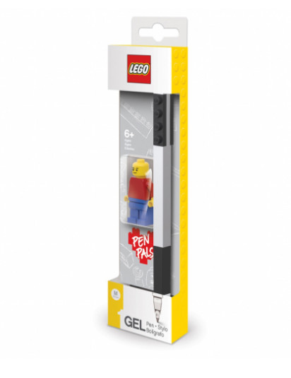 Ручка гелевая LEGO Classic 52601, черная, 0,6 мм, 1 шт.
