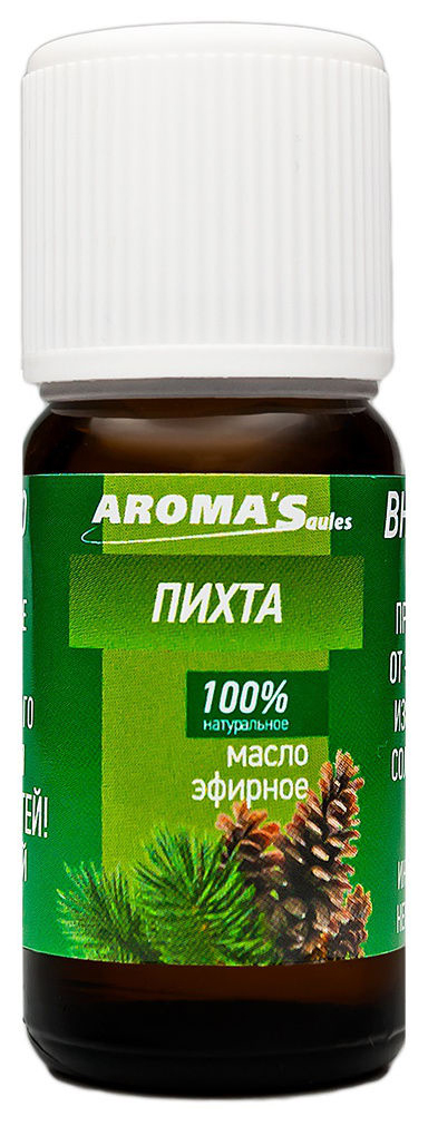 фото Эфирное масло aroma'saules пихта 10 мл