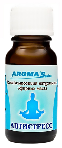 Эфирное масло AROMA'Saules Антистресс 10 мл
