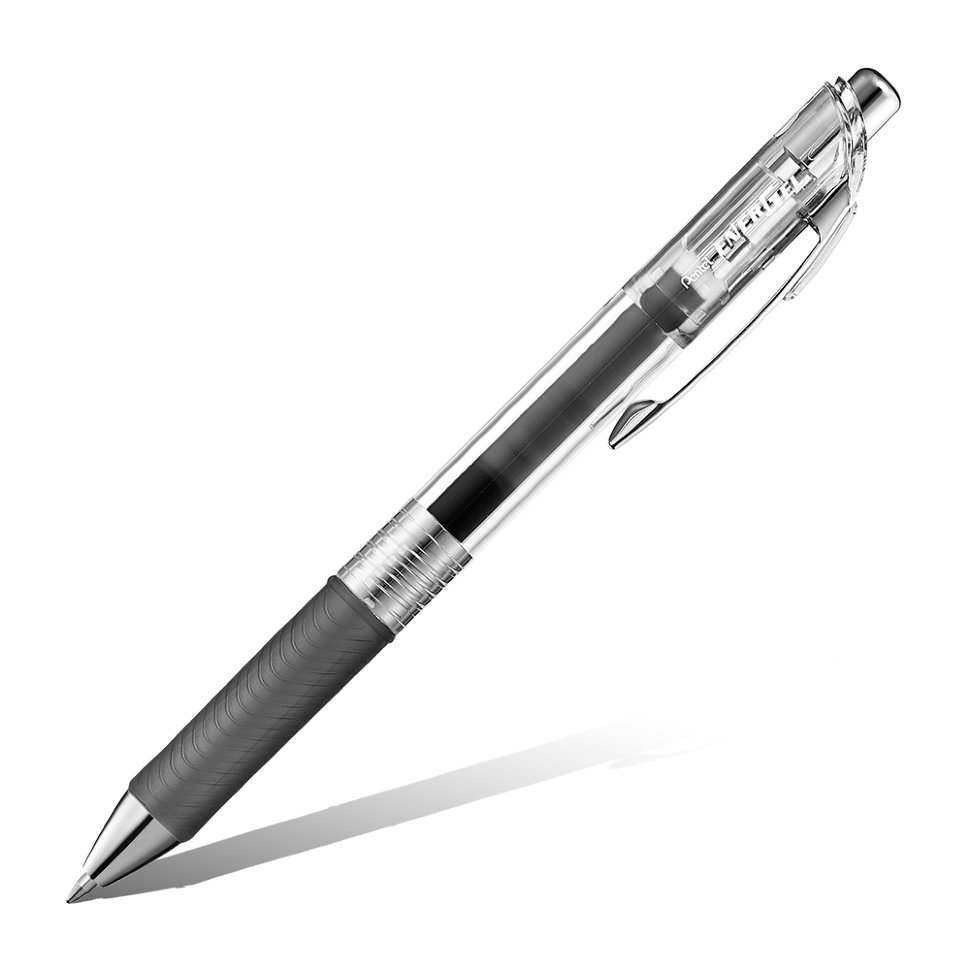 Ручка гелевая Pentel EnerGel InFree PBL77TLE-A, черная, 0,7 мм, 1 шт.