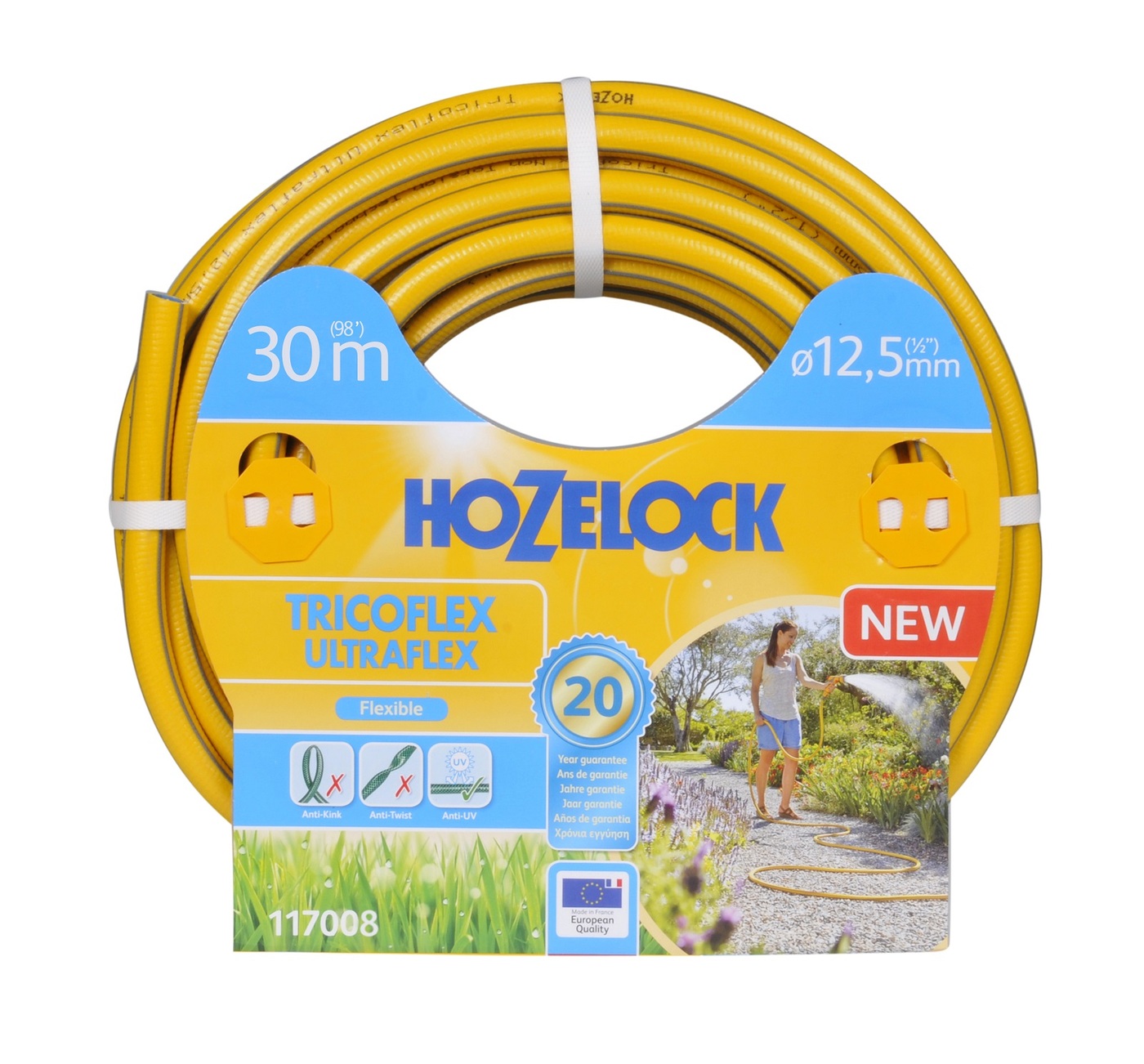 фото 117008 hozelock шланг hozelock 117006 tricoflex ultraflex 12,5 мм 30 м (60)