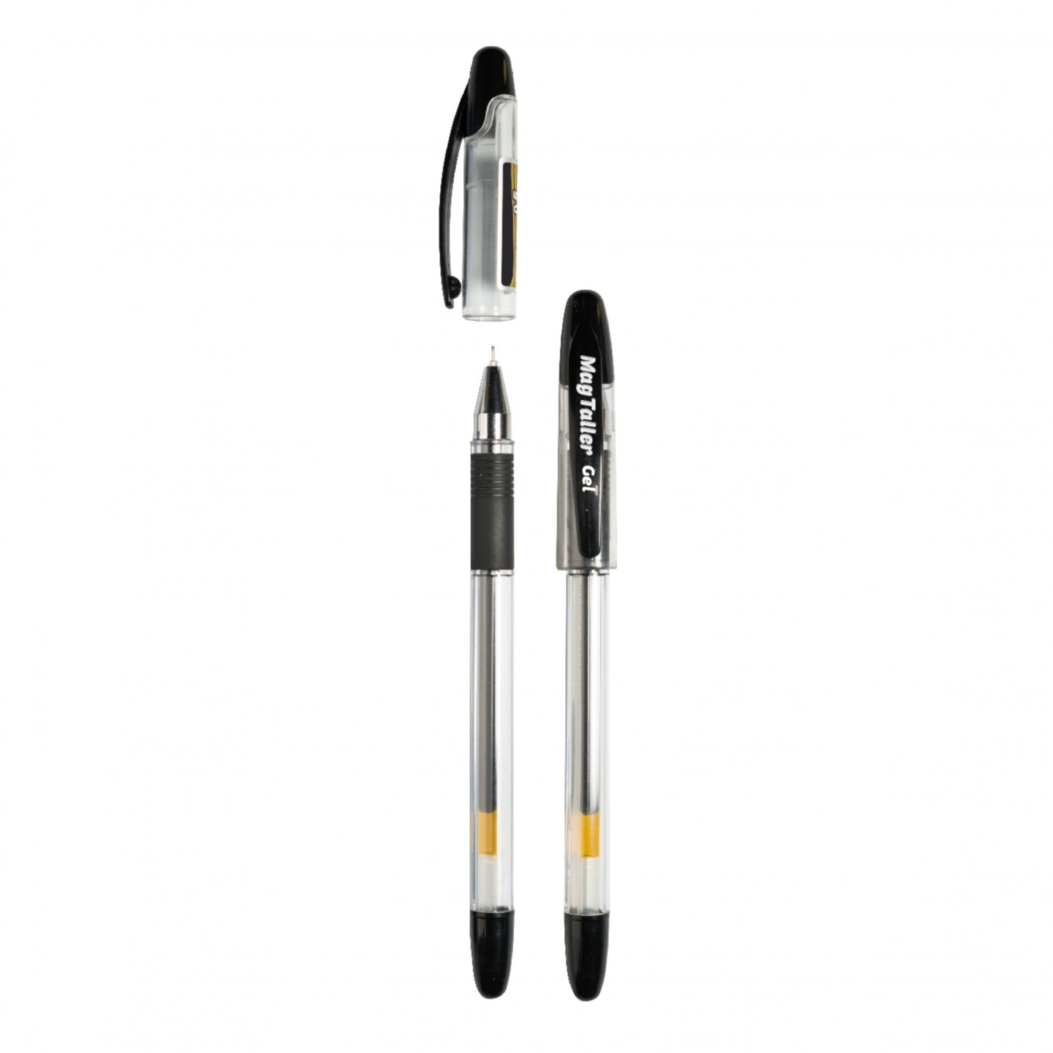 Ручка гелевая Mag Taller Gel 220041, черная, 0,5 мм, 1 шт.
