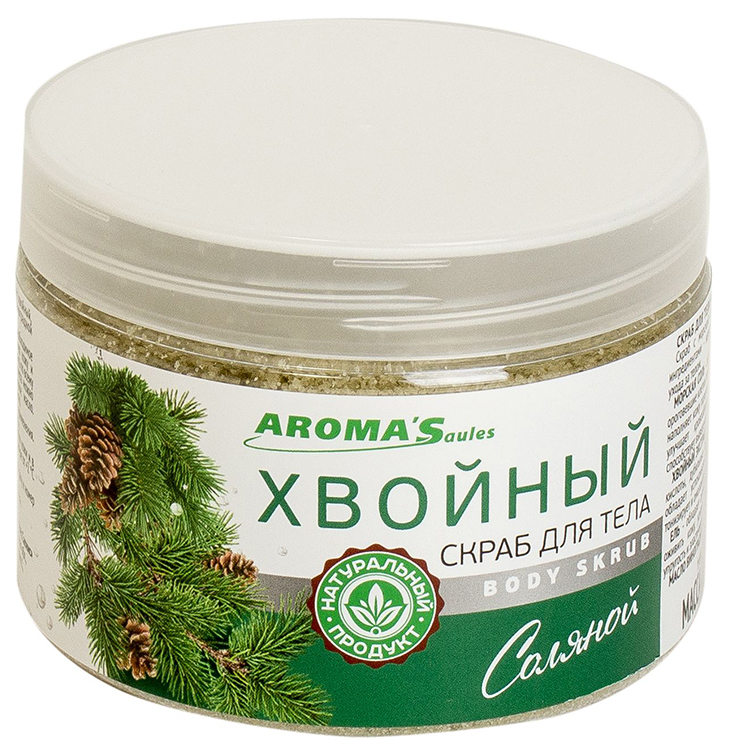 

Скраб для тела Saules Sapnis Хвойный соляной (400 г)