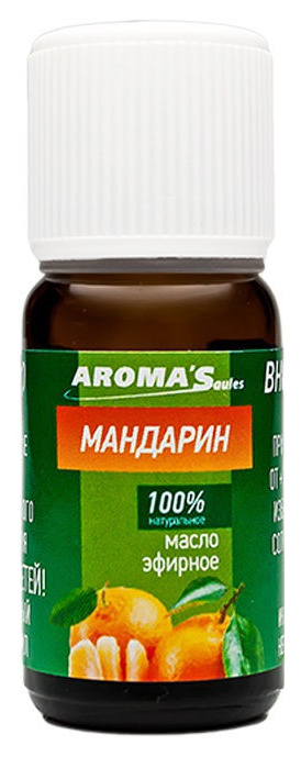 Эфирное масло AROMA'Saules мандарин 10 мл