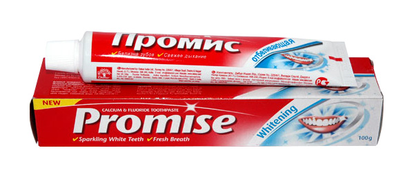 Зубная паста Промис Отбеливающая 100г